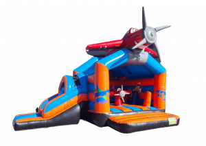 Springkussen vliegtuig bp